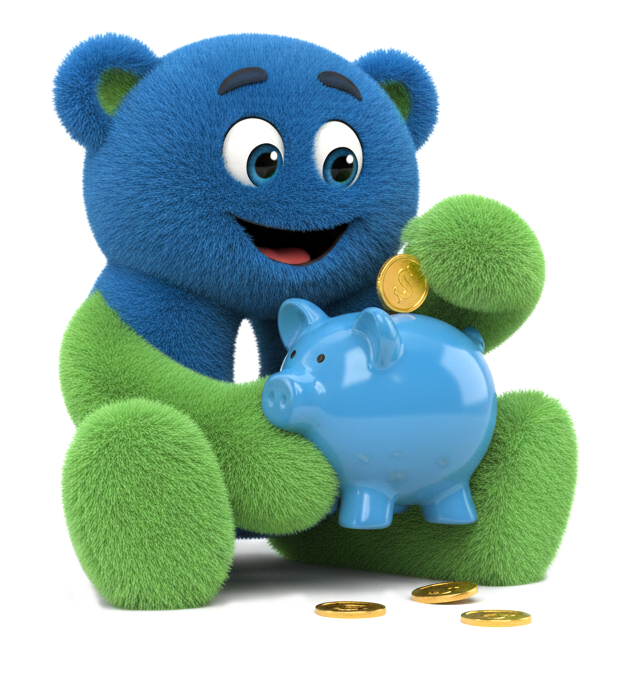 Woppy mascotte savemoney